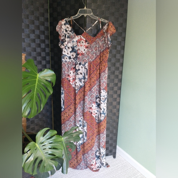 BCBG generation patchwork print maxi dress - Picture 11 of 11